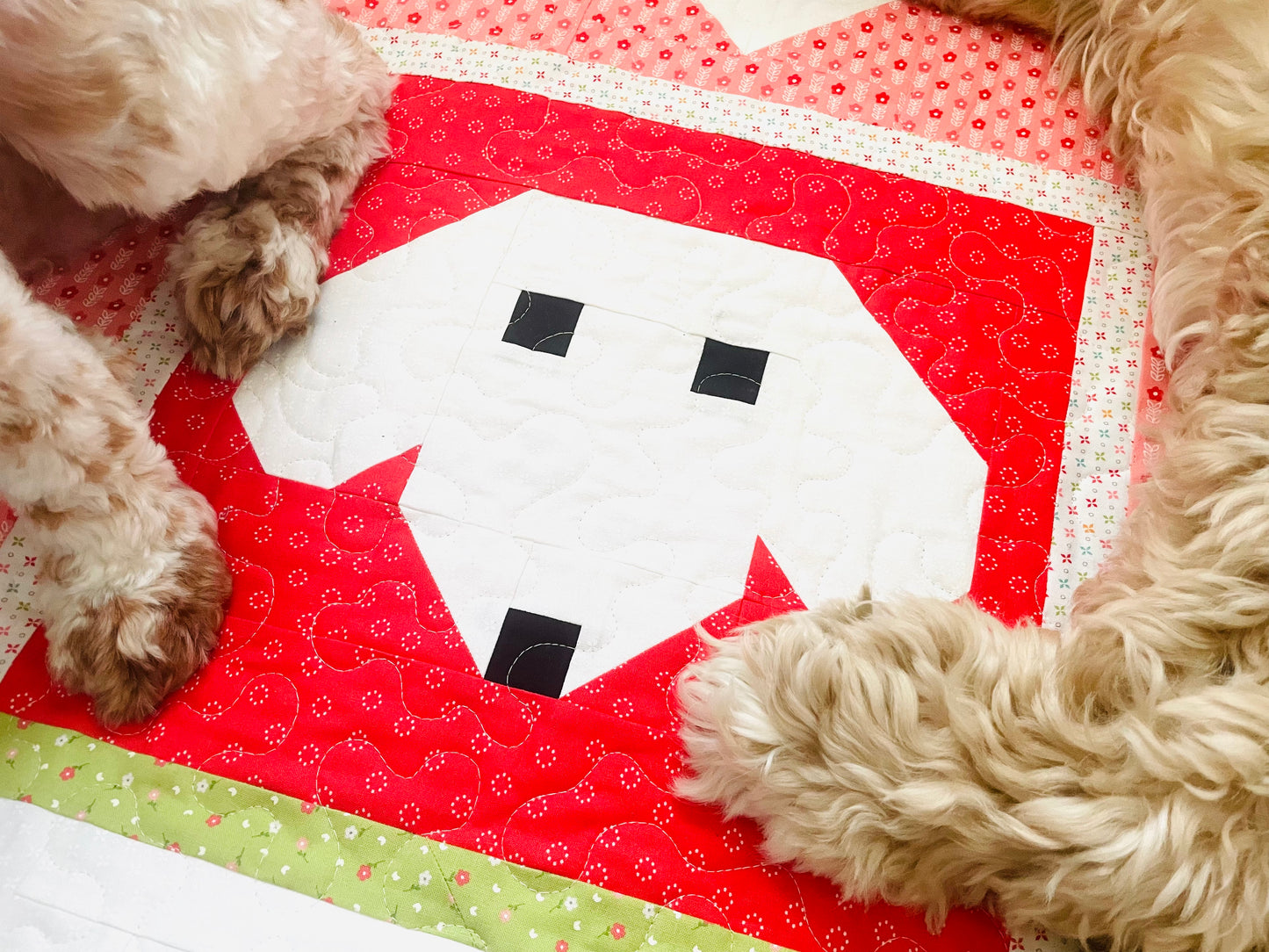Doodle Dog/Dog House Quilt Blocks PDF Pattern