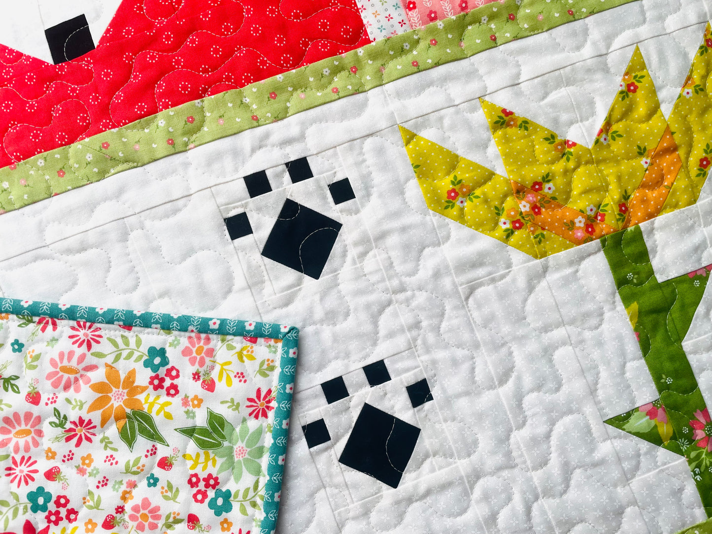 Full Bloom Quilt Block PDF Pattern